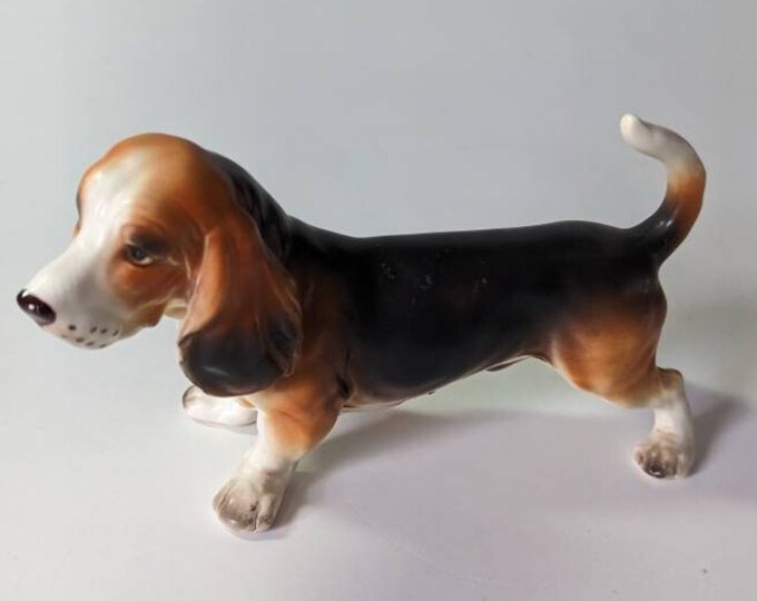 Lefton Beaglevintage Beagle Figurine Porcelain Dog Figurinevintage