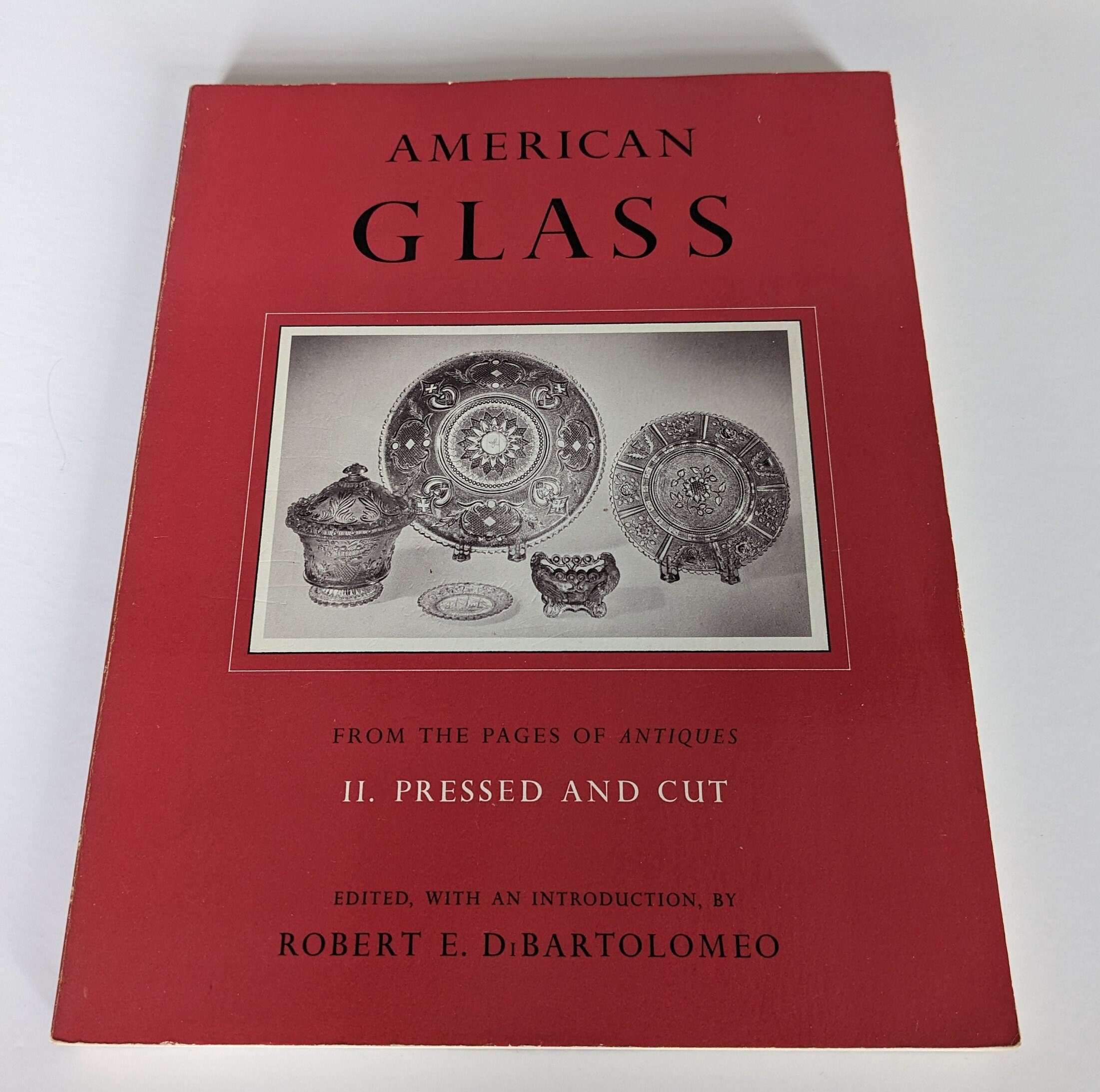 American Glass Pressed and Cut Glass Reference Guide to Antique Glass