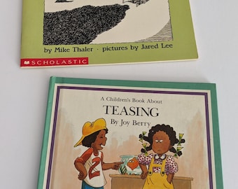 Conjunto de livros infantis vintage: Professora da Lagoa Negra e Provocação