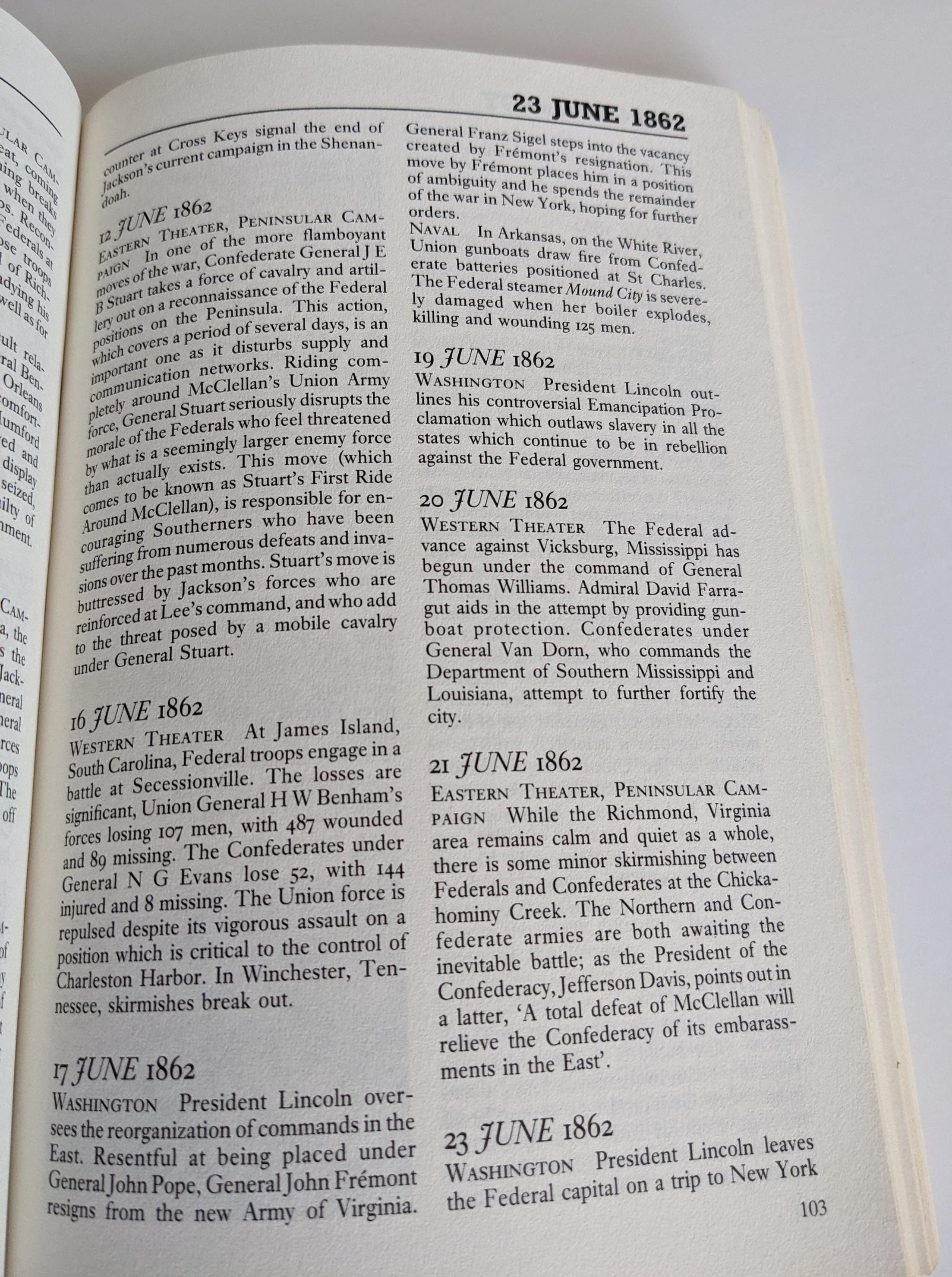 The Civil War Almanac: Illustrated Reference Book - Etsy