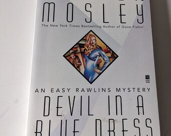 devil in a blue dress audiobook free Becca Cowl Halter Satin Dress Navy main image 0