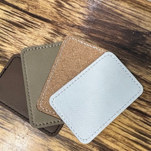 Leather Laser Engravable Patches