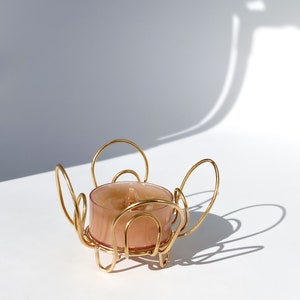 Rah (Tealight Candle Holder) Candle Stand, Boho Organic Candle Holder, Sculptural Candle Stand/Holder