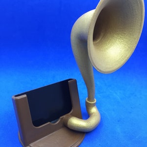 Gramophone Iphone Speaker - Acoustic Speaker - iPhone Amplifier - iphone Stand