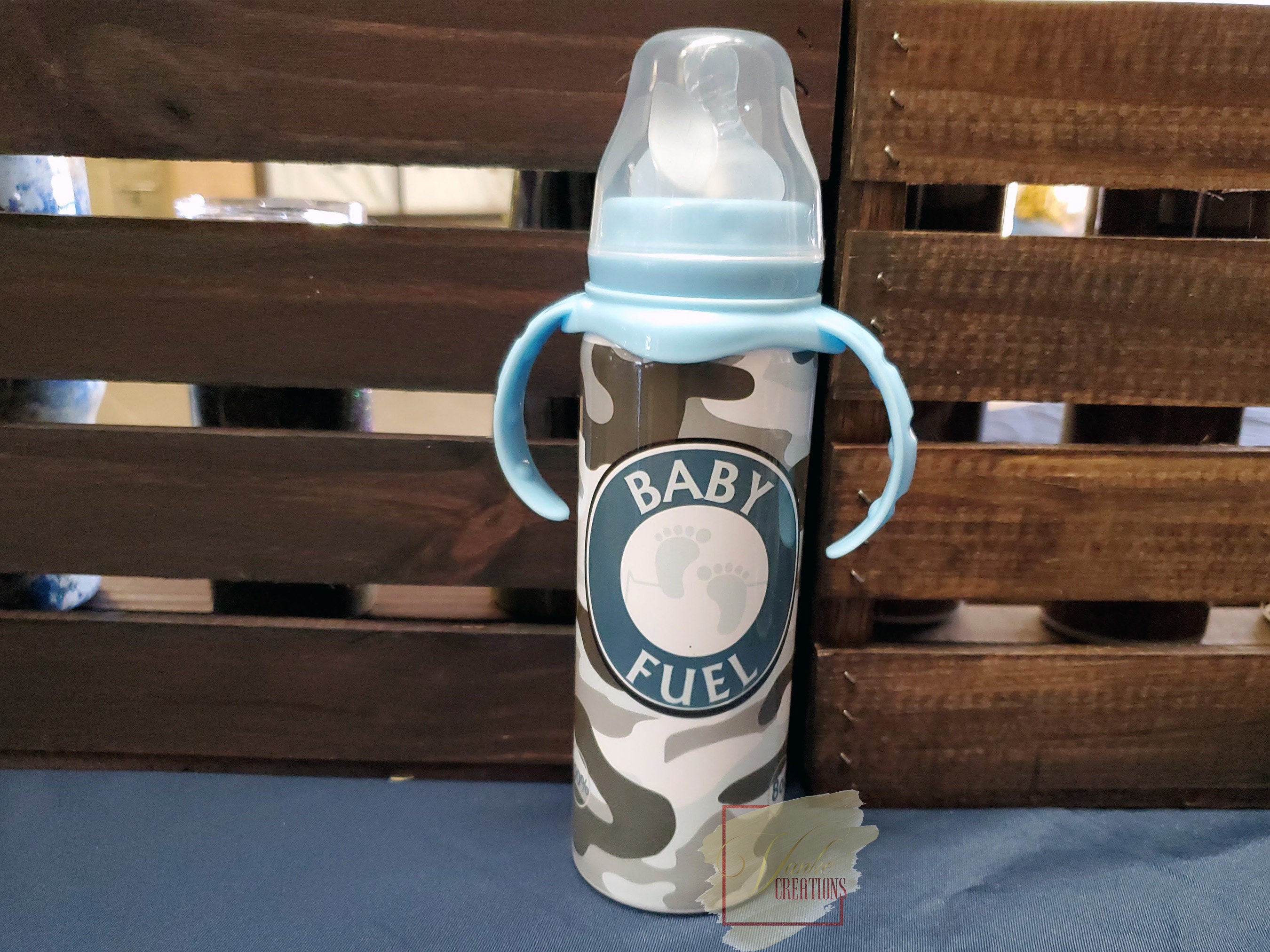 Baby Fuel Bottle 8oz Sublimation Baby Bottle Stainless Steel