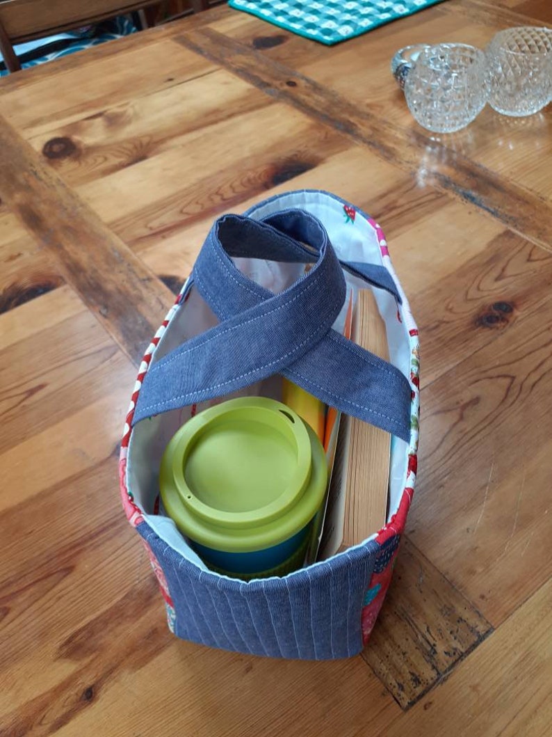Cute and colourful Quilted Project Bag.
