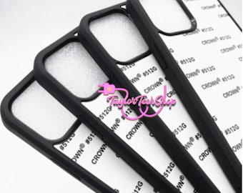 Funda para teléfono con sublimación en blanco / Cristal templado superbrillante