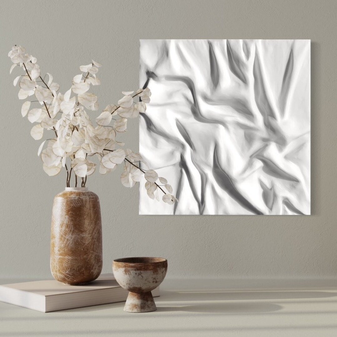 Structural Image 40 X 40 Cm I Structural Painting I 3D Plaster Image I ...