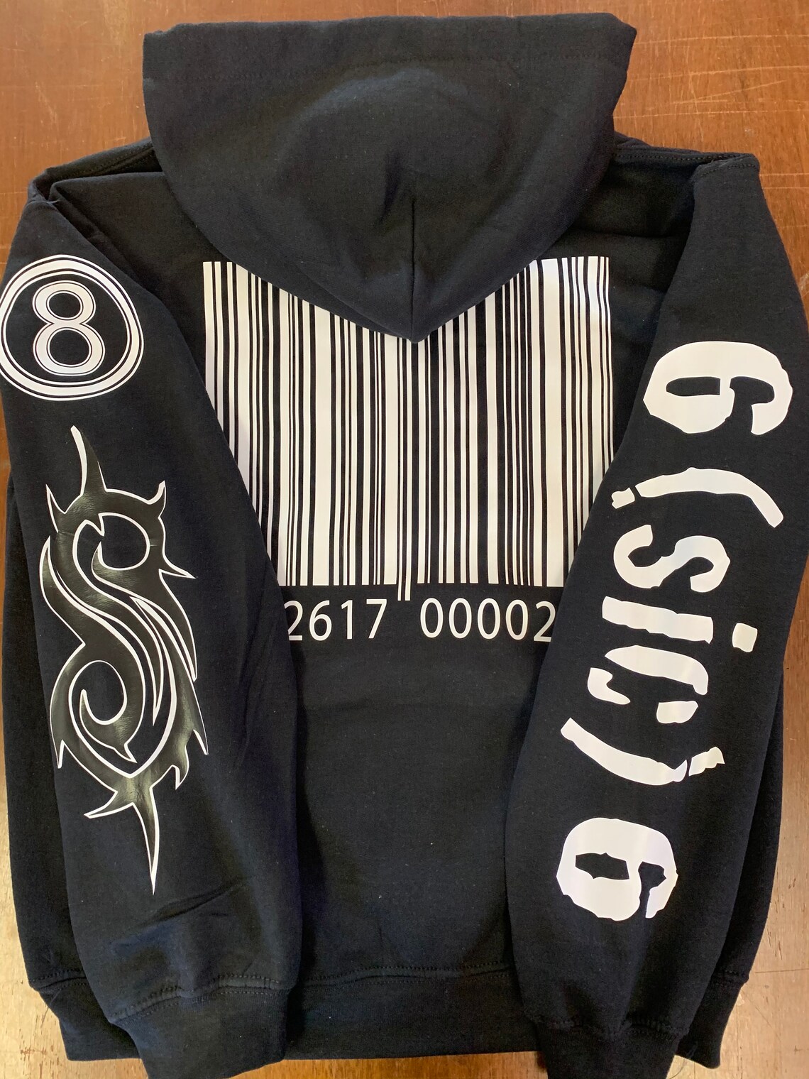 Slipknot Jumpsuit Style Hoodies Black Sweatshirt Jump Suit Etsy
