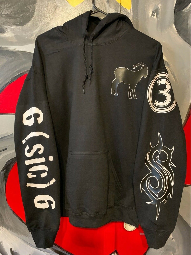 Slipknot Jumpsuit Style Hoodies Black Sweatshirt Jump Suit Etsy