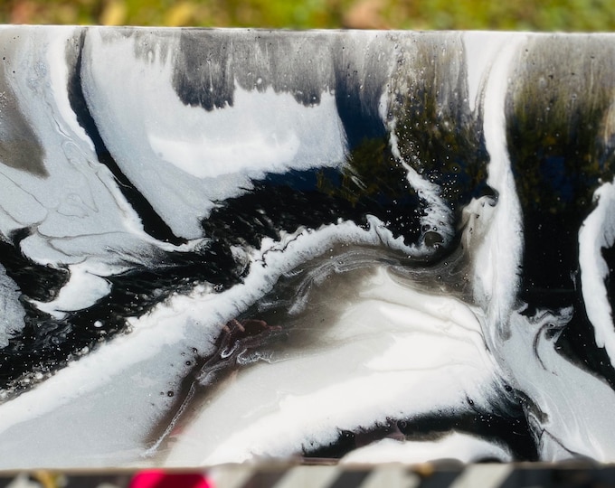 Epoxy on canvas resin on canvas epoxy painting resin painting large canvas art