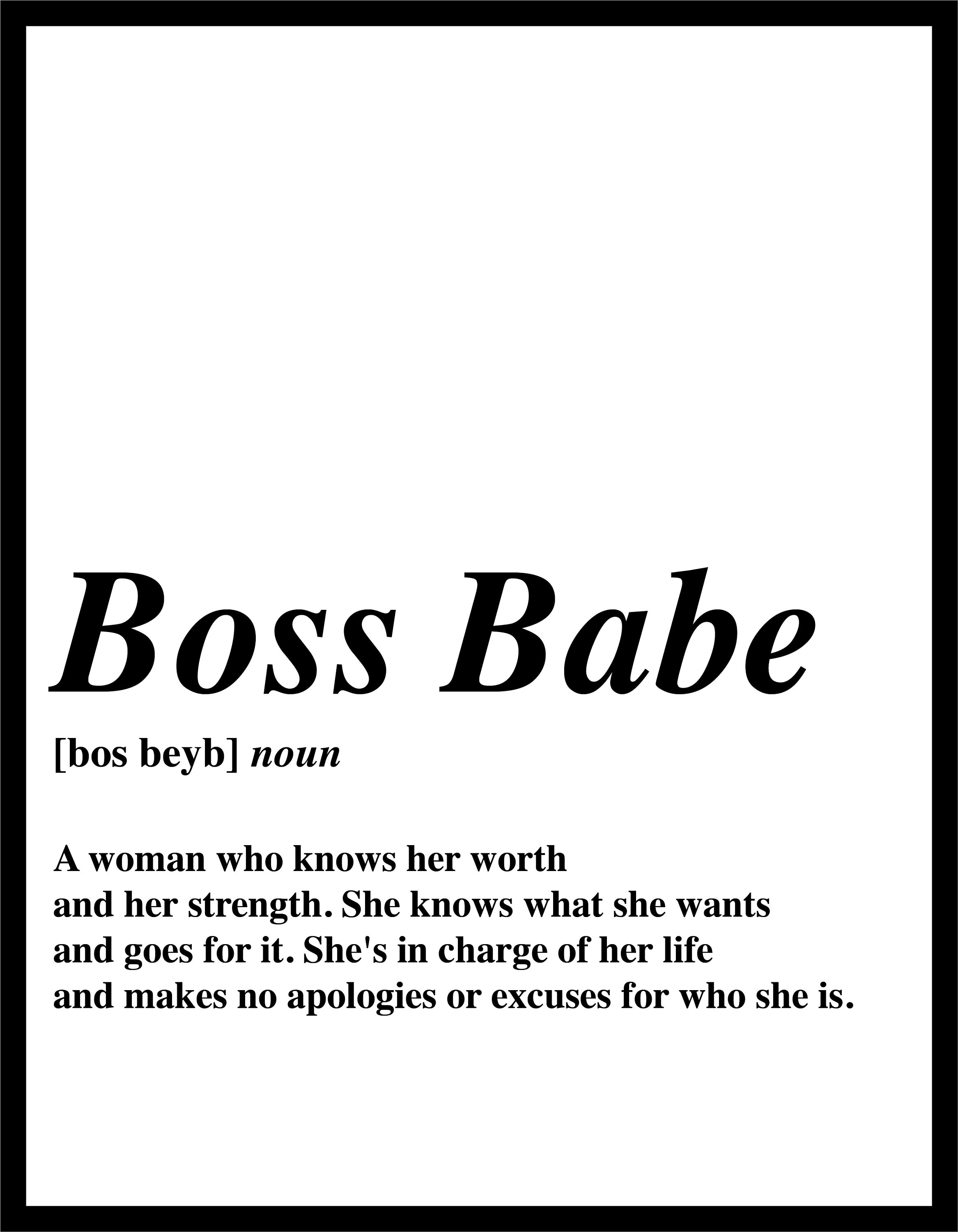 Boss Babe Etsy