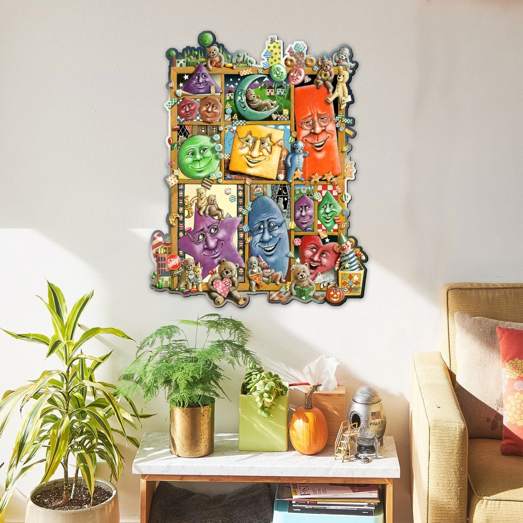 Nursery Room Wall Art by Laura Seeley Colors learning Kids Etsy.de