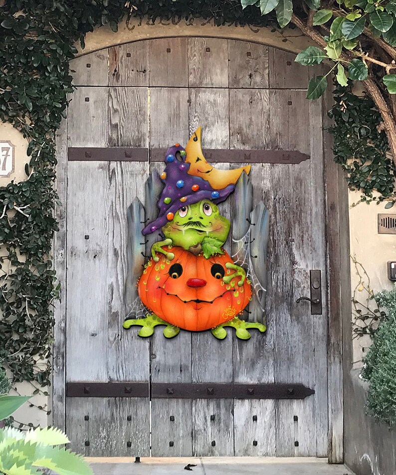 Halloween Porch Decor Outdoor Halloween Jeepers Creepers Etsy