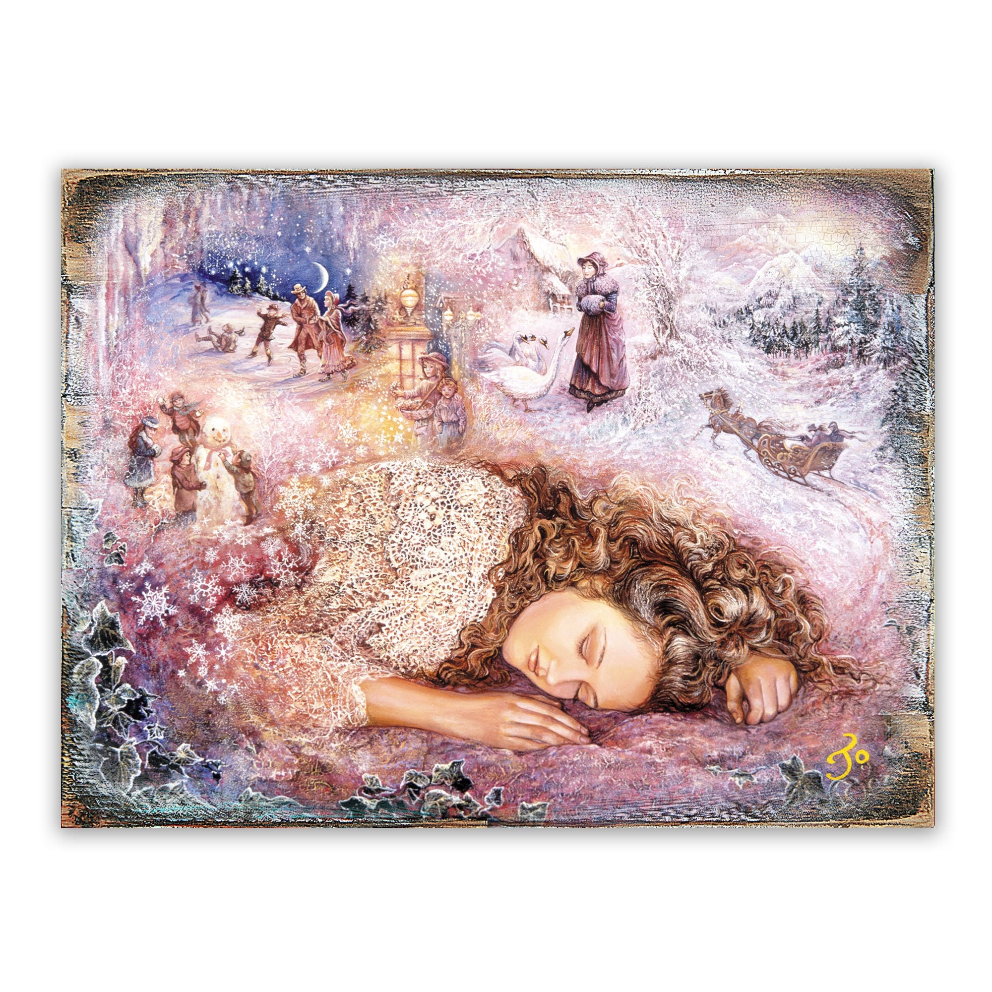 Wall Decor by Josephine Wall Winter Dream Wall Art Art Etsy