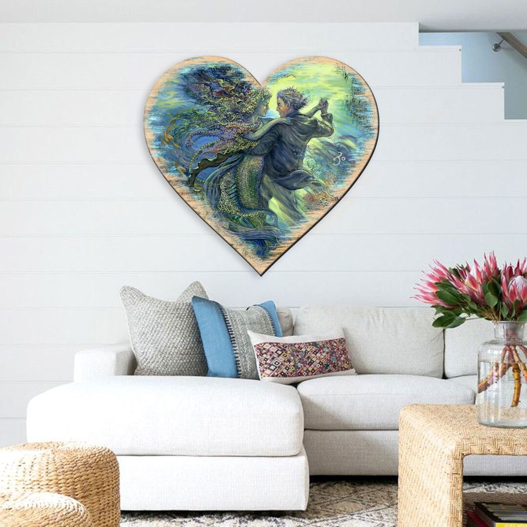 Coastal Mermaid Decor - Wall Art Handcrafted in the USA Josephine Wall ...