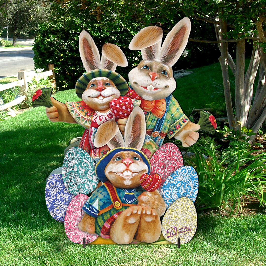 Amazon.com : TERESA'S COLLECTIONS Garden Statues Rabbit
