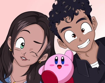 Anime Portrait Etsy