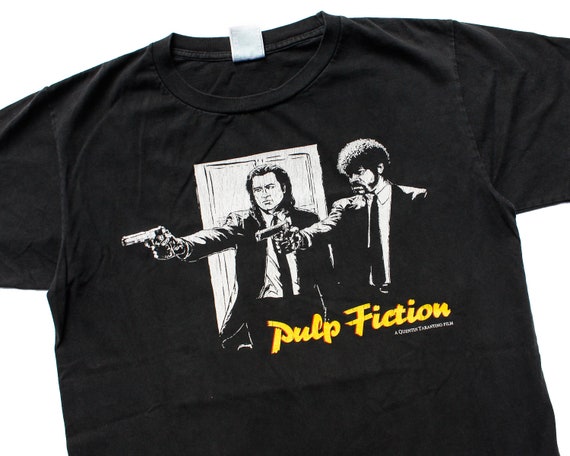rare vintage PULP FICTION Movie Promo T-Shirt M |