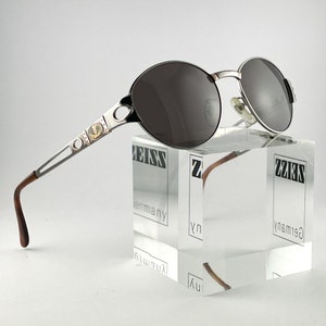 vintage CHARME CLEOPATRA 7560 Pharaoh Sunglasses Oval round 80s 90s Y2K