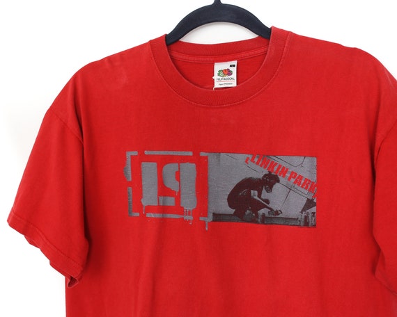 rare vintage 2003 LINKIN PARK Graffiti T-Shirt L