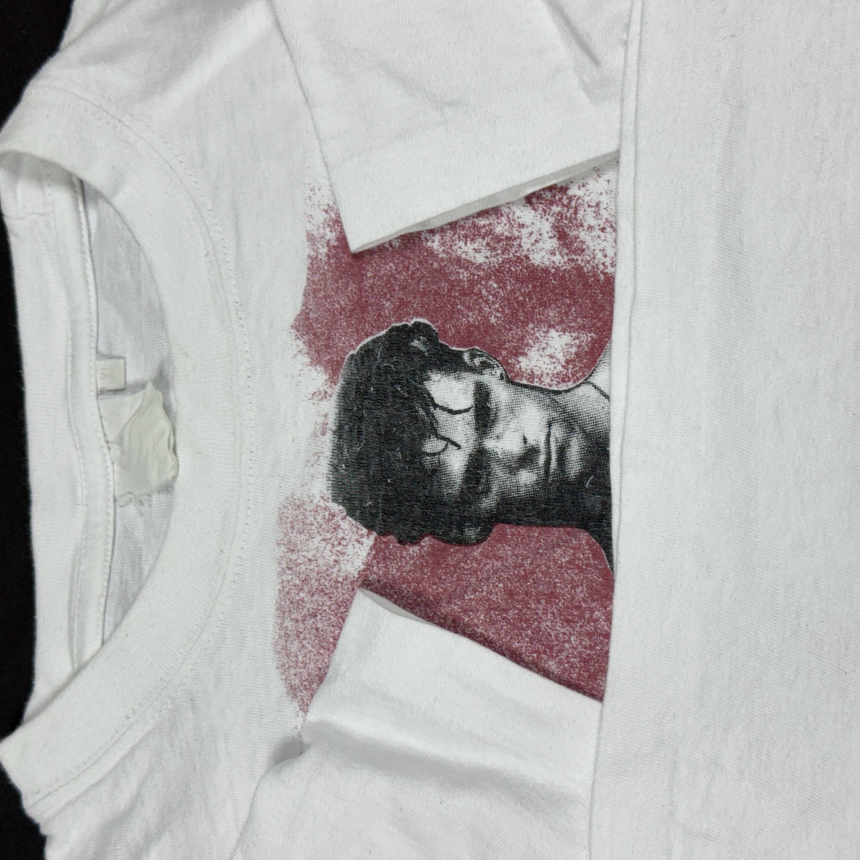 90s HERB RITTS FRED WITH TIRES Tシャツ USED in STOCK】HERB RITTS - FRED WITH TIRES PHOTOGRAPH TEE
