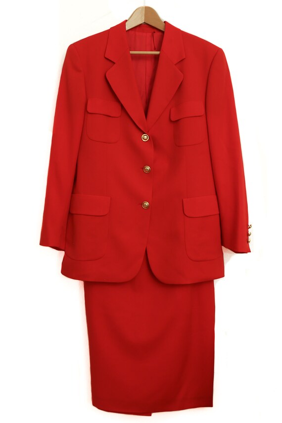 BURBERRY スーツ ヴィンテージ 70年代 バーバリー ウール100% スーツセット ブレザー +