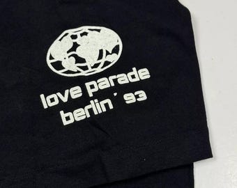 Vintage LOVE PARADE Berlin 1993 Shirt XL Rave Techno Mayday