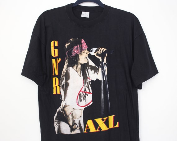 vintage 90s AXL ROSE Guns N Roses bootleg T-Shirt
