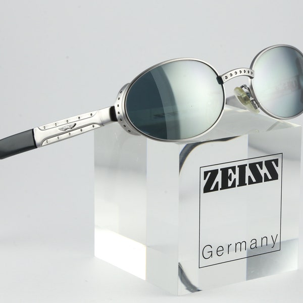 rare vintage POLICE Mod. 2358 Silver Steampunk Sunglasses