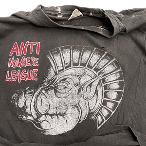 Anti nowhere hotsell league t shirt