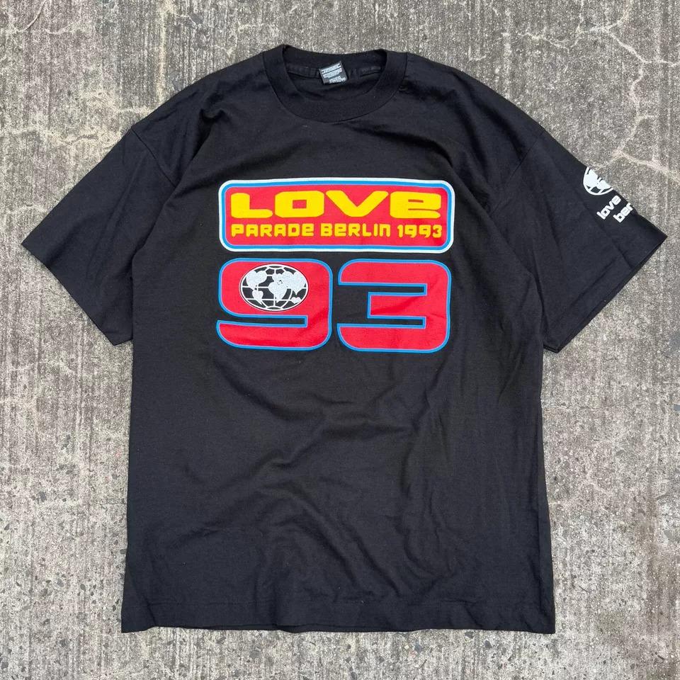 Vintage LOVE PARADE Berlin 1993 Shirt XL Rave Techno Mayday