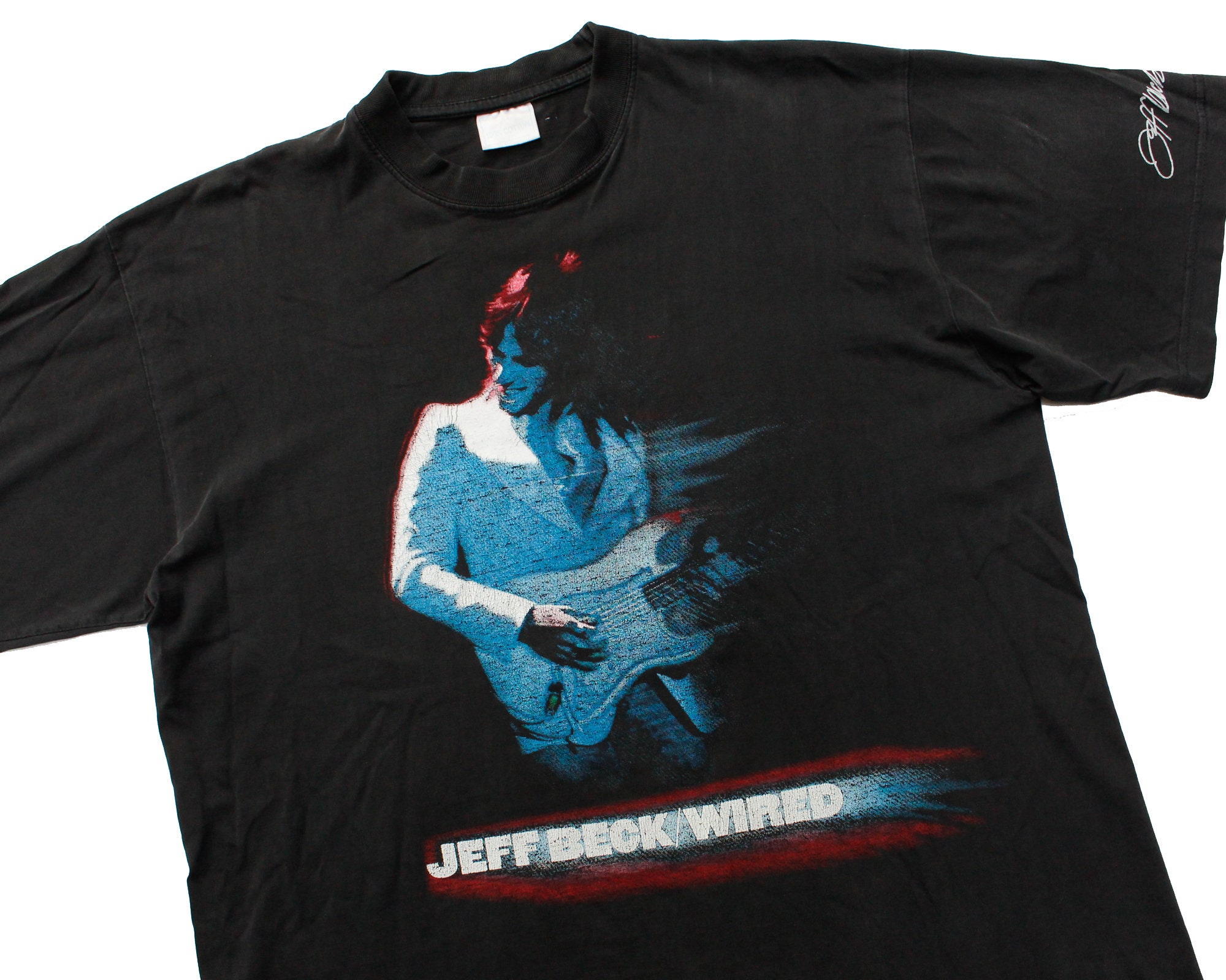 Vintage 90s JEFF BECK Wired T-Shirt XL Band Tour Tee The | Etsy