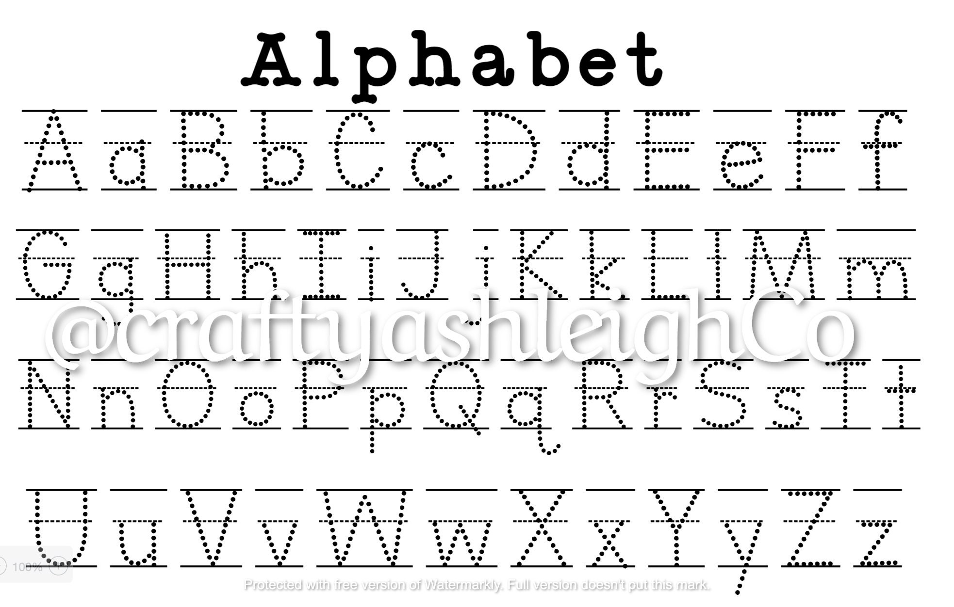 Alphabet Stencil for Projects and Learning SVG, JPEG, PNG - Etsy