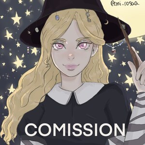 Custom digital art commissions