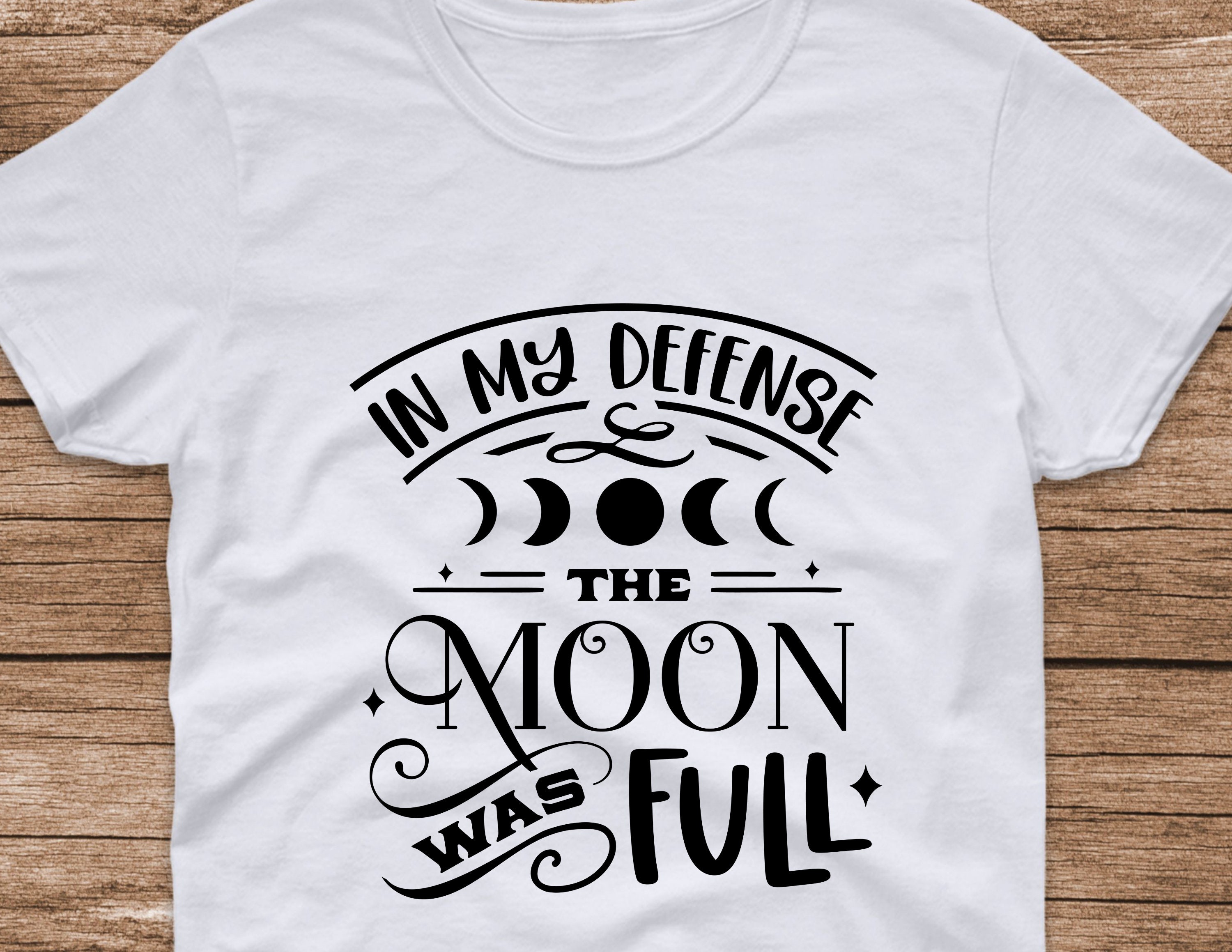 in my defense it was a full moon