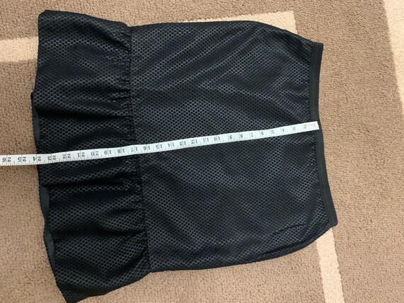 US Size 12 Shimmering Flounce Hem Black Skirt, Br… - image 10