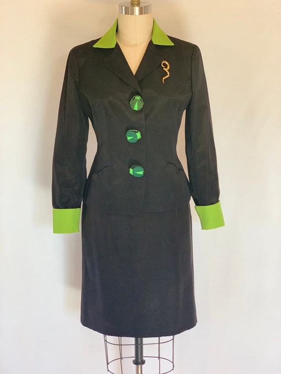LARGE Chic Suit by Italian Designer Moschino