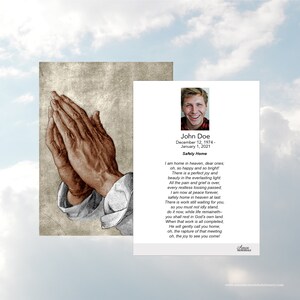 Prayer Card Digital Image Only