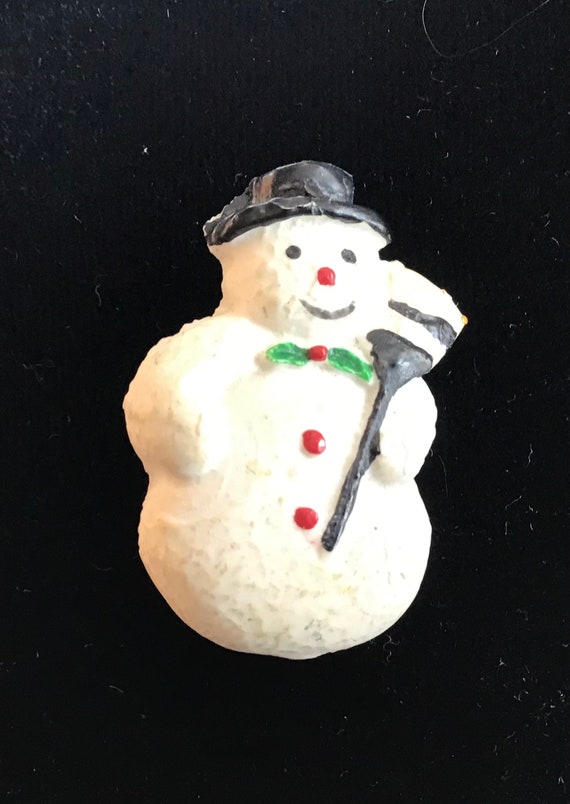 Winter Snowman Pin