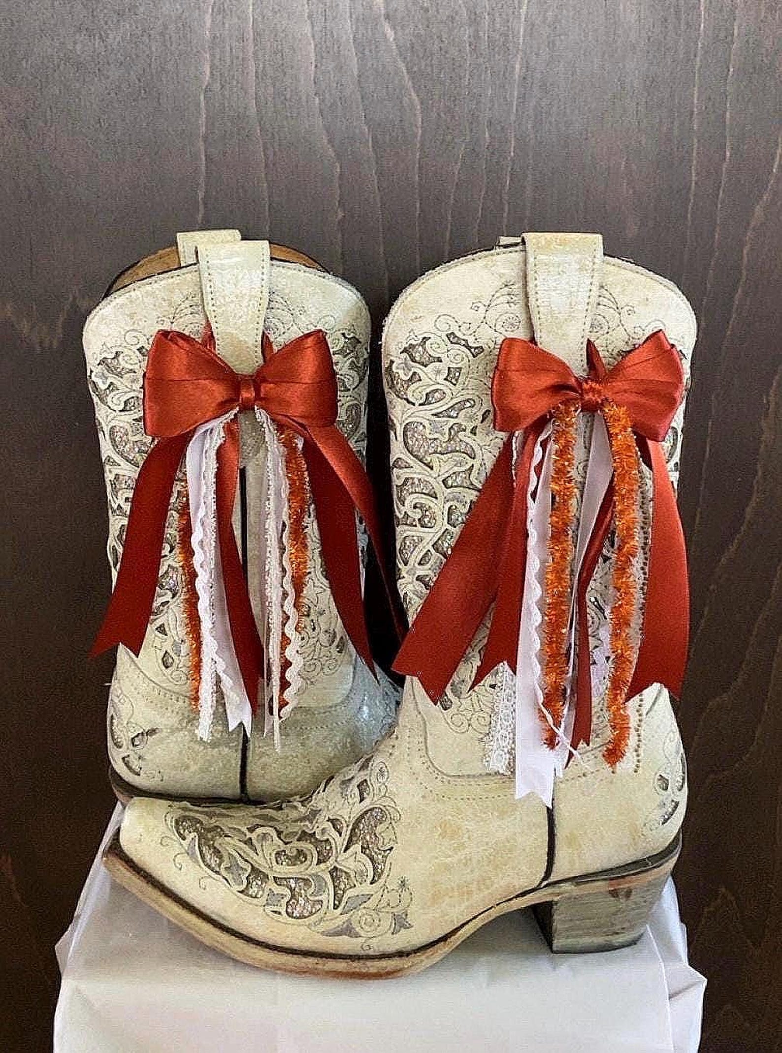 Boot Bows Display Boot Bows - Etsy