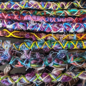 Hairwrap/dread in bundles of 5, 10, or 15