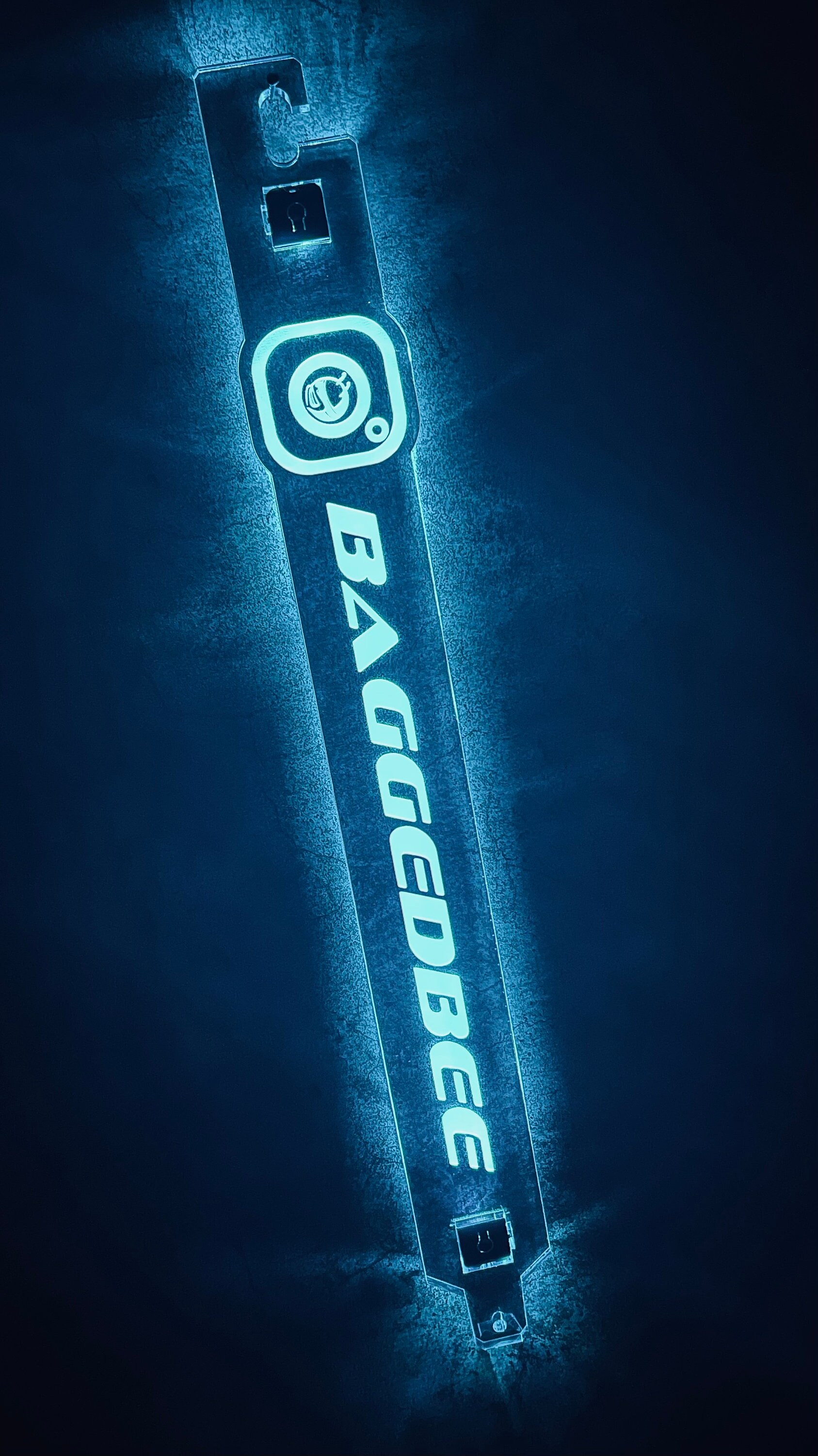 Custom Engraved Acrylic Hood Prop W/ Selectable RGB LED Etsy