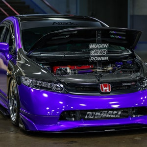 PERSONALIZED HOOD PROP | Show Prop | Modified Car Prop