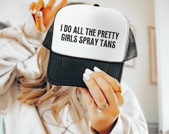 Cappello da artista di abbronzatura spray per abbronzatura spray professionale, regalo aziendale per abbronzatura, abbigliamento da lavoro, cappello da lavoro uniforme per stile casual alla moda