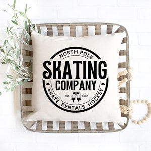 Vintage Hockey Mom Logo Design Winter Sports Template Digital Download SVG PNG Files Ice Rink Badge Circular Emblem North Pole Collection Hockey Theme Artwork Commercial Use Transfer Design Custom Gift Making Perfect Holiday Season Crafting