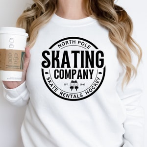 Vintage Hockey Mom Logo Design Winter Sports Template Digital Download SVG PNG Files Ice Rink Badge Circular Emblem North Pole Collection Hockey Theme Artwork Commercial Use Transfer Design Custom Gift Making Perfect Holiday Season Crafting
