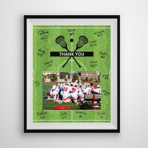 Lacrosse Danke Digitaler Download Vorlage Design Lacrosse Team Fotovorlage Druckbare Sport Party Feier Karte Geschenkidee Lacrosse