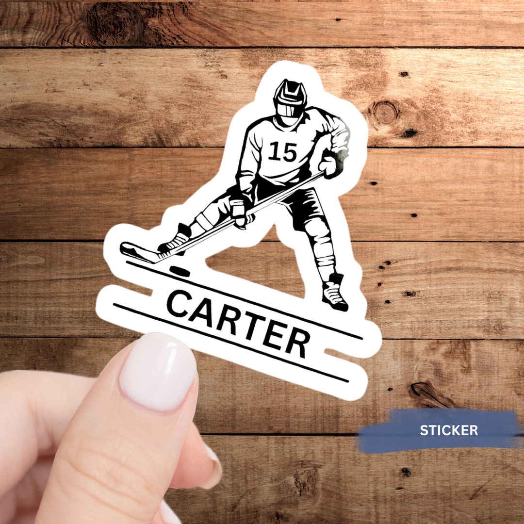 Custom Hockey Stickers, Personalized Hockey Stickers, Hockey Team