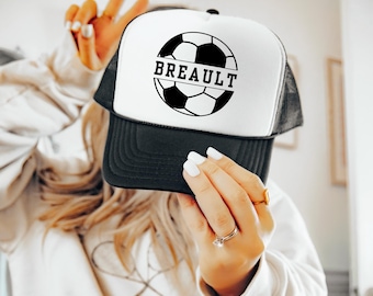 Personalized Soccer Mom Cap Team Gift For Player Custom Design Sport Headwear For Game Day Accessory For Coach Gift Idea For Team Sport Fan